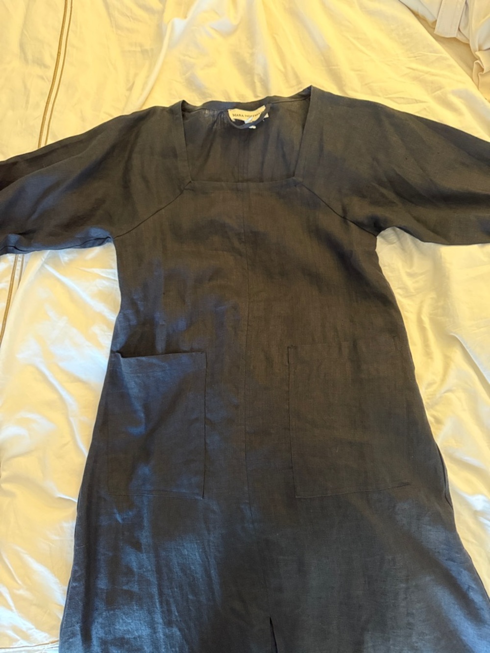 Mara Hoffman Shay Cotton Blend Midi Dress in XS